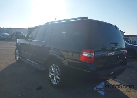 2016 Ford Expedition El Limited из США, поврежденный, VIN 1FMJK1KT6GEF36634